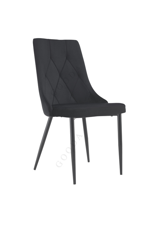 Velvet Dining Chairs metal chair kitchen chair C-849