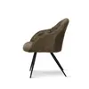 ESOU Dining Chair with Black Powder Coated Legs DC-1602