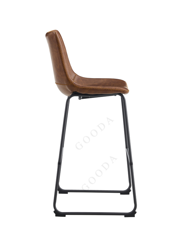 bar stool high chair modern metal BC-08