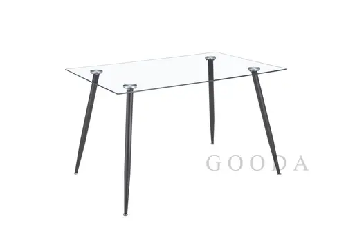Dining TableT-809, tempered glass table