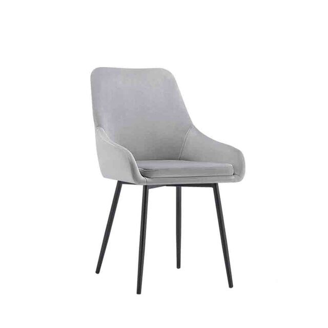 ESOU Velvet Dining Chair with Powder Coated Legs DC-1990A