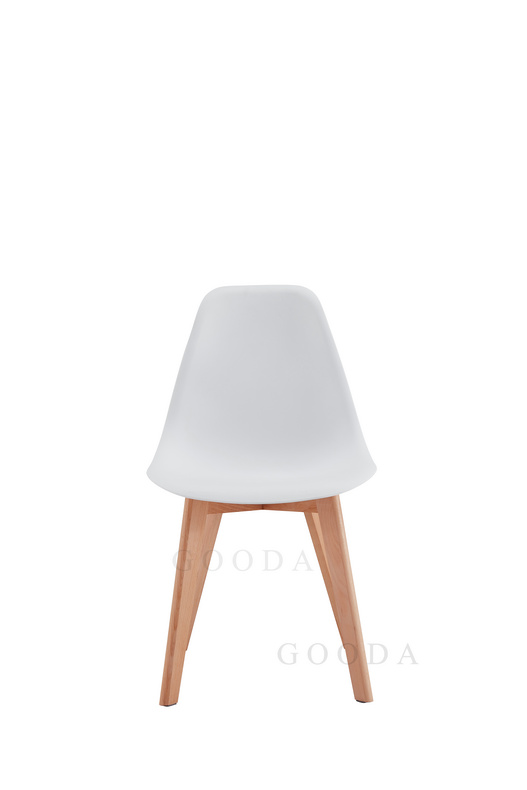 Dining Chair,plastic chair,wood leg P-246