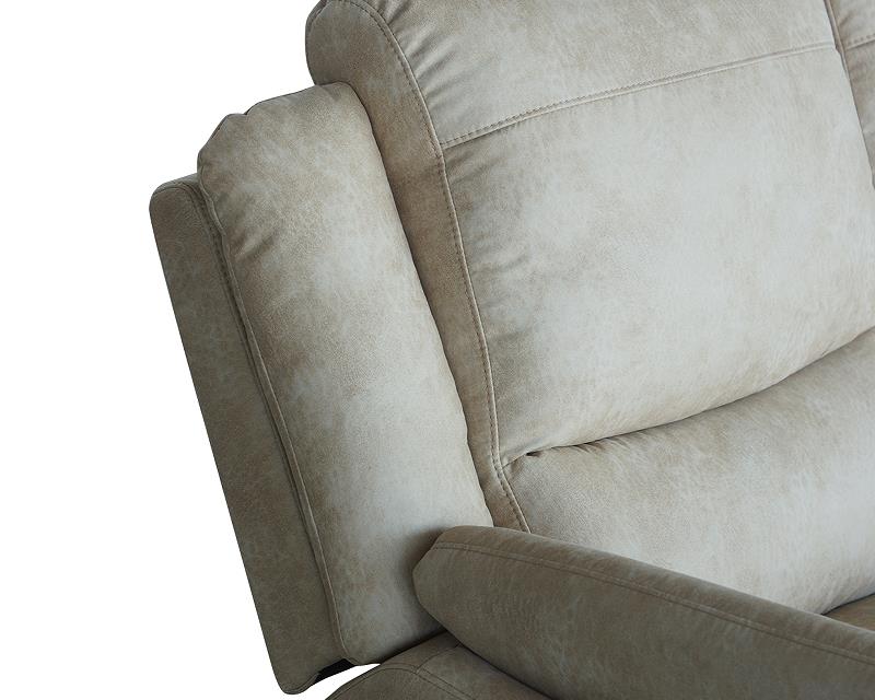 Electric Recliner Sofa Set, Microfiber 3S+2S+1S