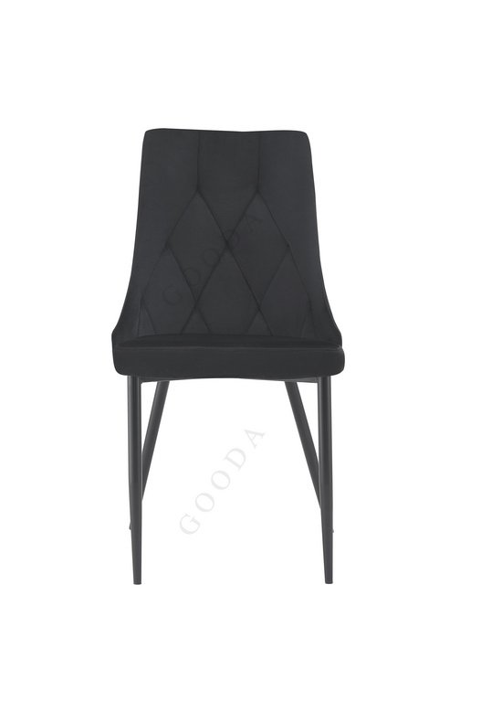 Velvet Dining Chairs metal chair kitchen chair C-849