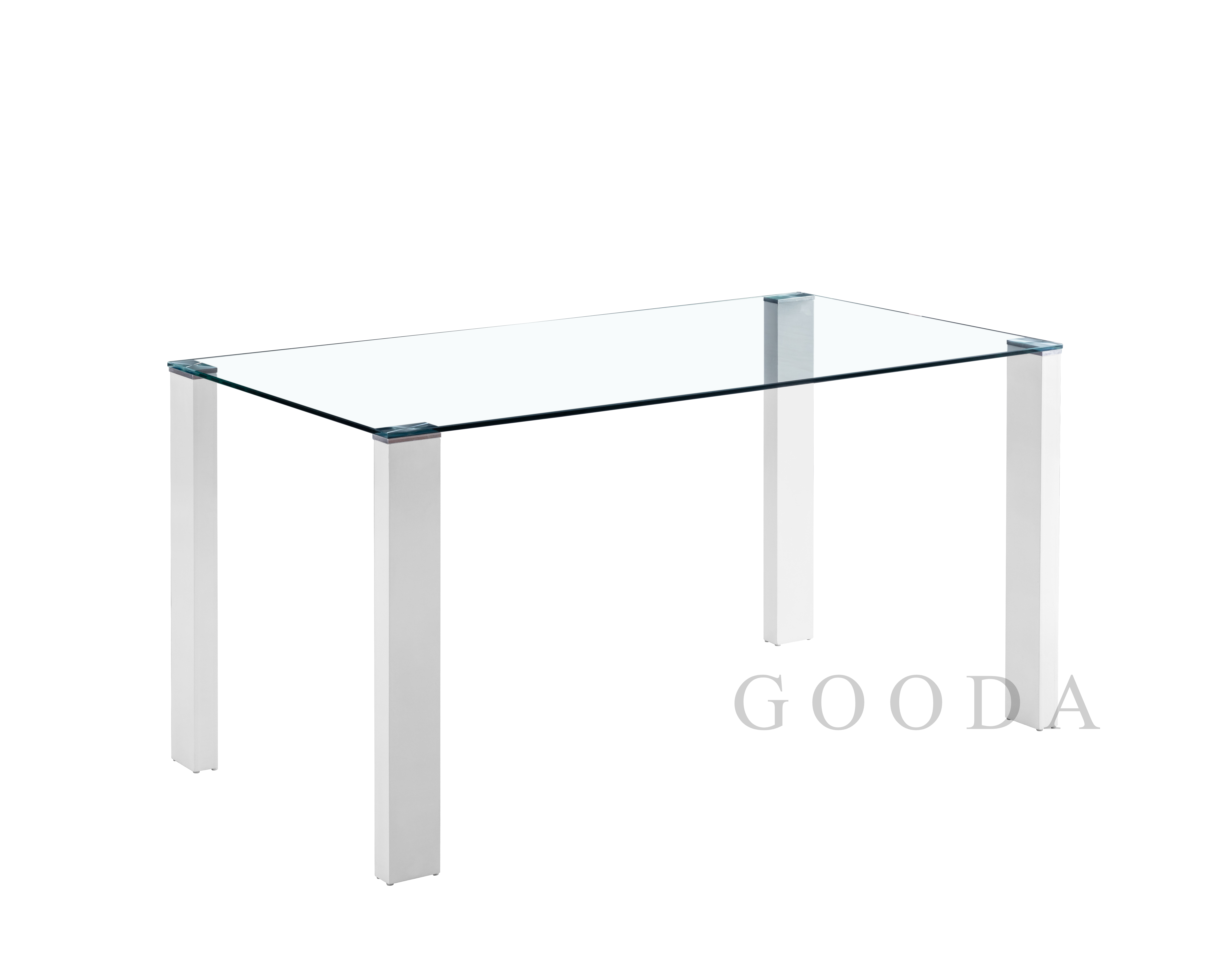 Dining TableT-808, tempered glass table