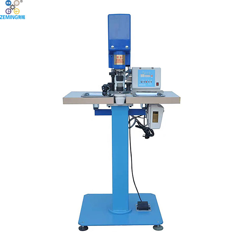 Semi-automatic Fabric Sofa Cover Button Making Machine
