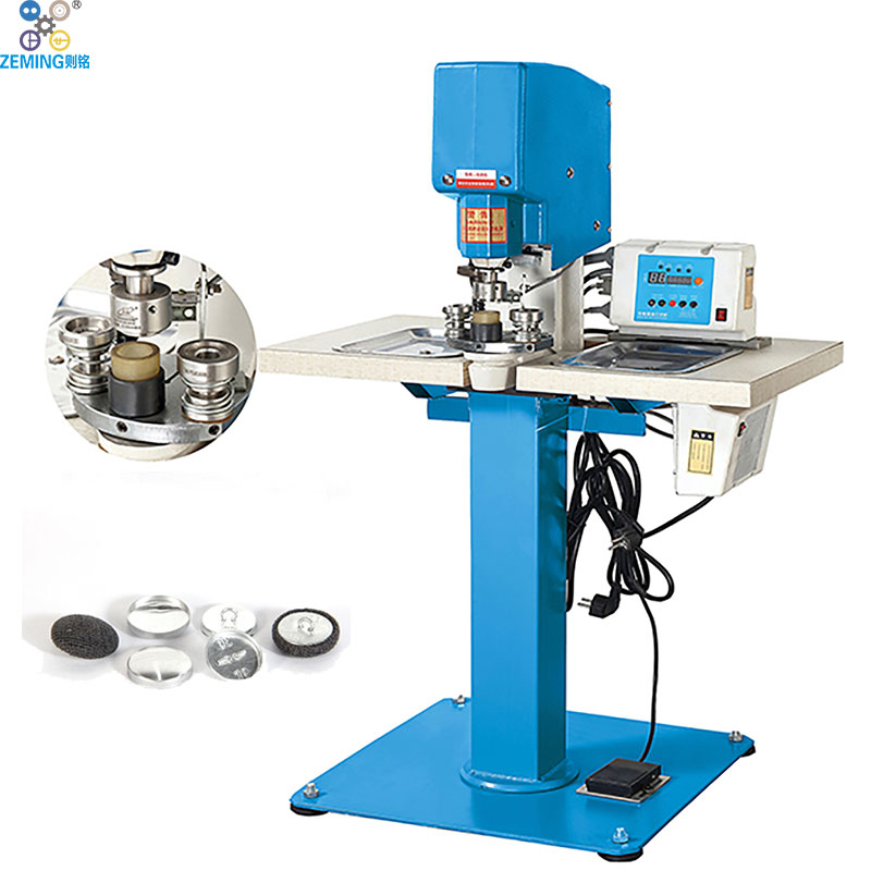 Semi-automatic Fabric Sofa Cover Button Making Machine