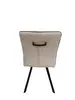 Modern Luxury DiningChairs Furniture Fabric Kitchen Chair with metal leg