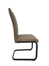 High back fabric colorful high quality nordic dining chair modern fabric chair with metal legs