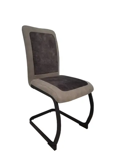 Modern light luxury fashion flannel lamb velvet lounge chair dining chair
