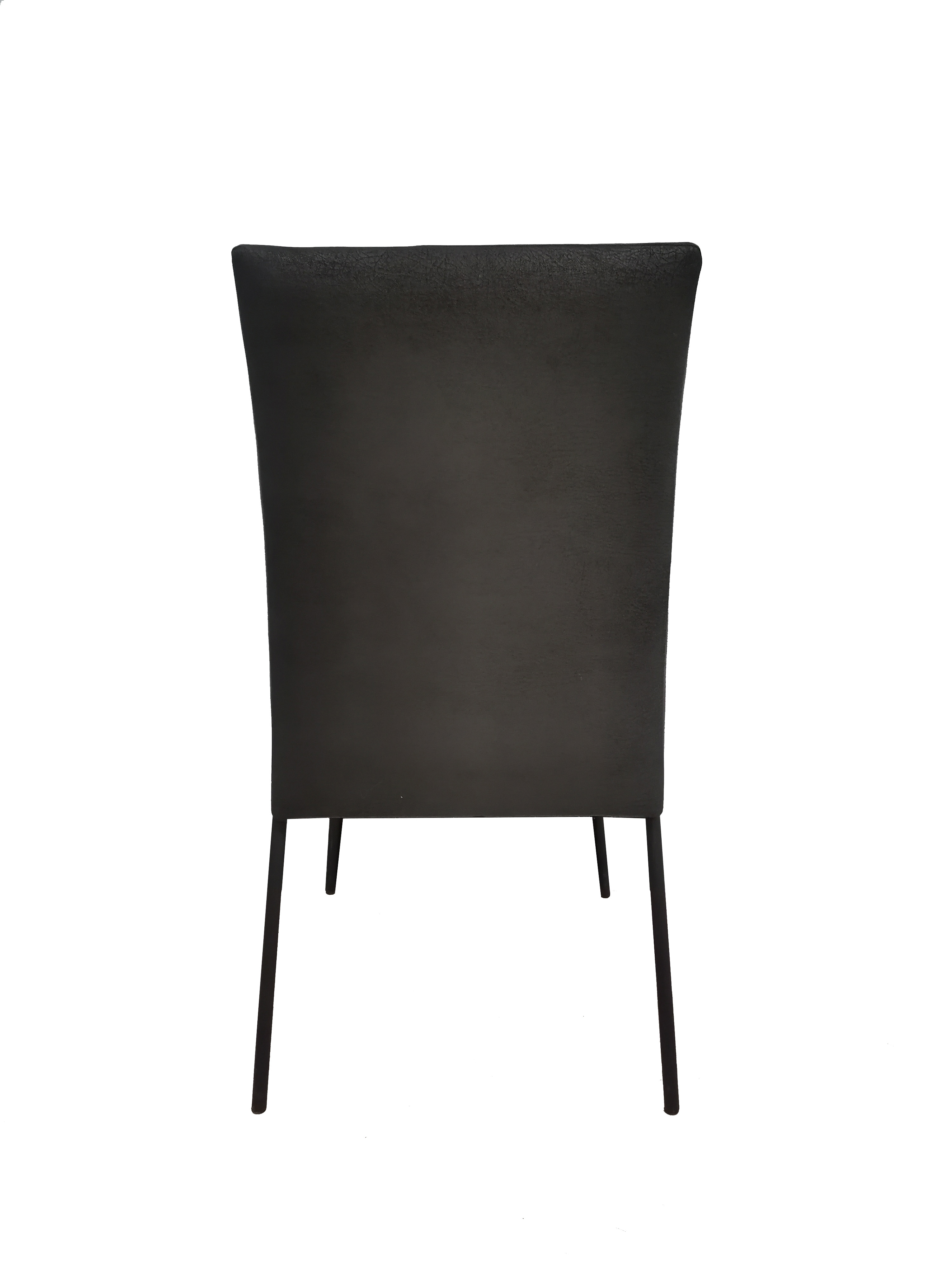 DiningChair Modern Very Cheap Price Wholesale Fabric Dining Chair With Black Powder Coated Metal Frame