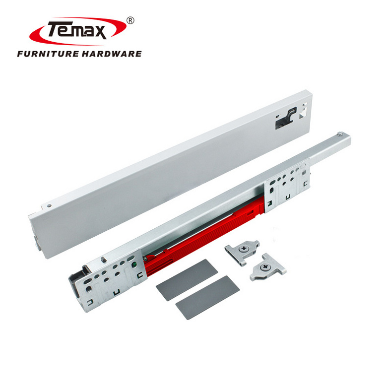 Temax soft close cabinet metal box drawer slide drawer runner