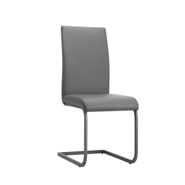 ESOU PU Dining Chair Available in Various Colors with Black Powder Coated Frame DC-2083