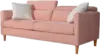Adjustable headrest sofa