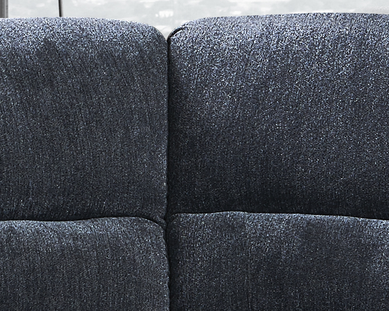 Fabric Sectional Recliner Set with console