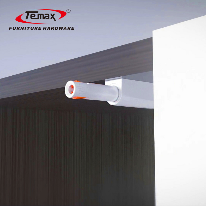 TEMAX High Cabinet Door Damper Door Buffer Push to Open System with Mechanical lock