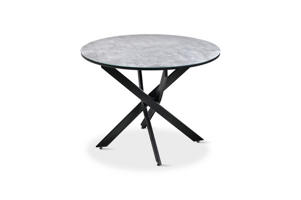 ESOU MDF Dining Table with Stainless Steel Legs DT-9875G