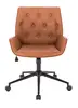 Vintage PU Office Chair with Spacious Seat