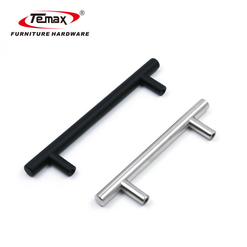 T bar stainless steel hollow type handle for kitchen cabinet door