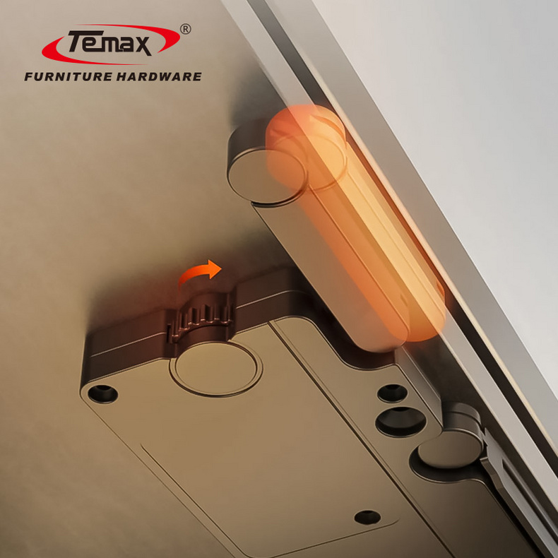 Temax Mini Soft Close Push to Open System Door Damper with high loading bearing