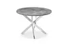 ESOU MDF Dining Table with Stainless Steel Legs DT-9875G
