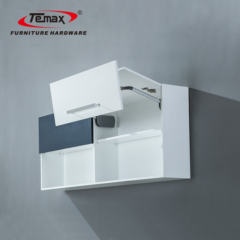 Temax hydraulic soft closing up and over lift cabinet support system door damper