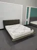 Sleeping Modern Design Queen King Size Velvet Upholstered Platform Bed
