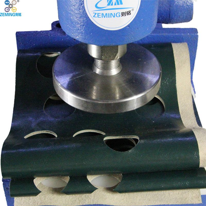 Hand press cutting fabric leather machine