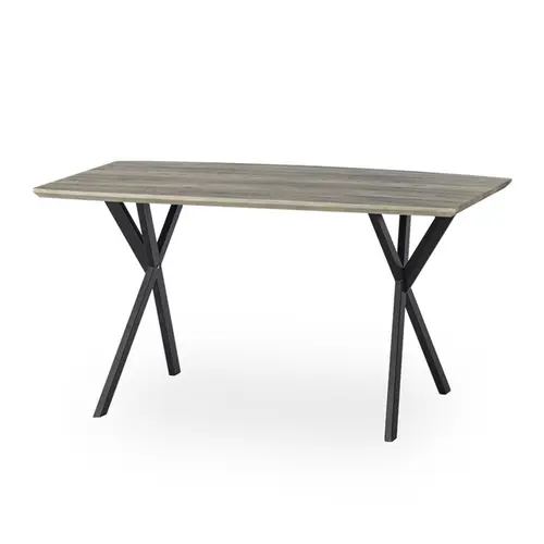ESOU MDF Kitchen Room Table with Metal Legs DT-9854