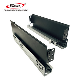 Temax 1.2mm new soft close slim box drawer system slide
