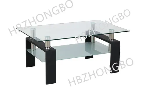 Glass coffee table ZB1069-Zhongbo