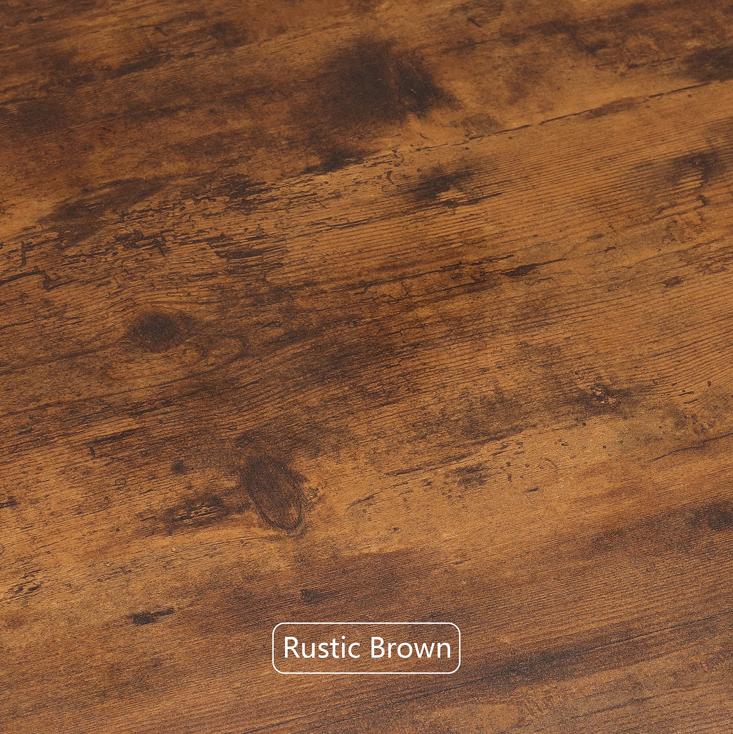 Rustic Brown Round Cocktail Bistro Pub Bar Table