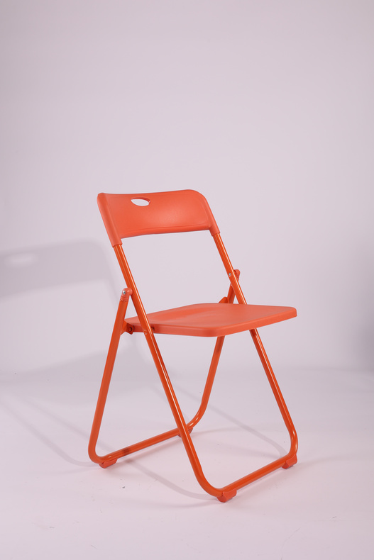 Plastic folding chairs