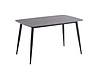 Ceramic Metal Powder Coated Rectangle  Dining Table