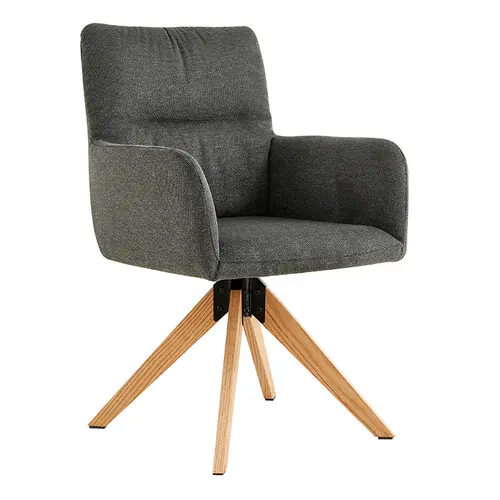 DC-823 dining chair with wood legs