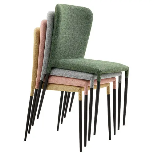 DC-216 dining chair with metal legs