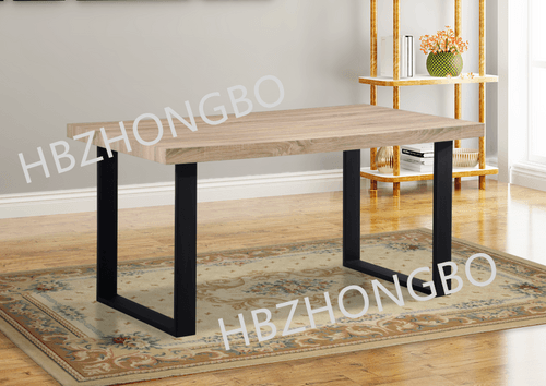 wooden top dining table -ZB162030-Zhongbo
