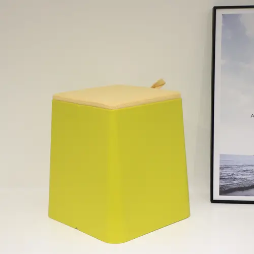 plastic dining chair，stool and also can be used as side table,Small storage stool