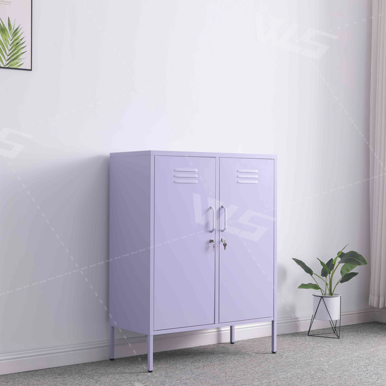 metal sideboard with lock