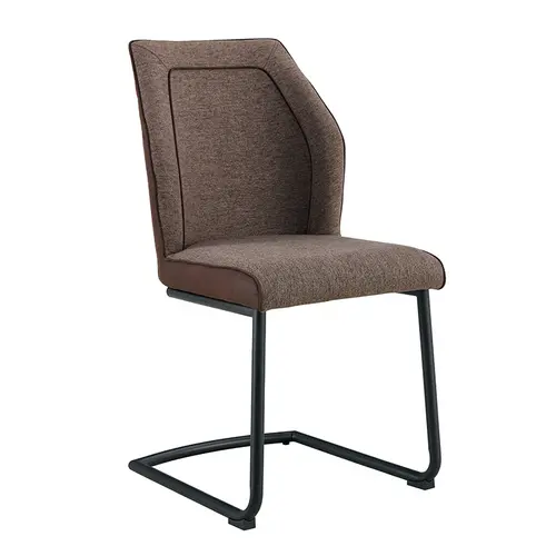 DC-955B dining chair with metal legs