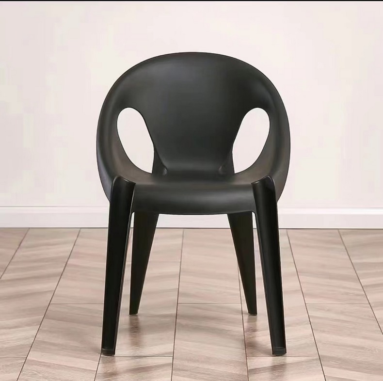 Plastic dinning chair,stackable living room chair