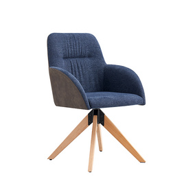 DC-824A dining chair with wood legs