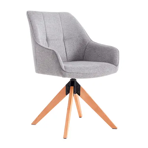 DC-908 dining chair with wood legs