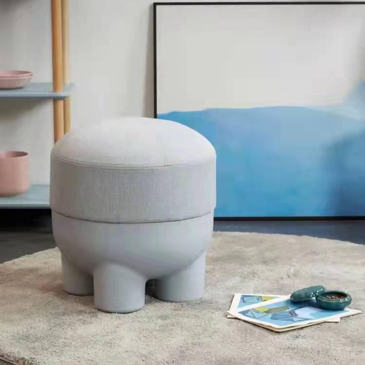 plastic dining chair，stool and also can be used as side table,Small storage stool