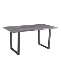 GD-215 dining table with MDF top and metal legs