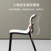 PP-S086双色塑胶餐椅