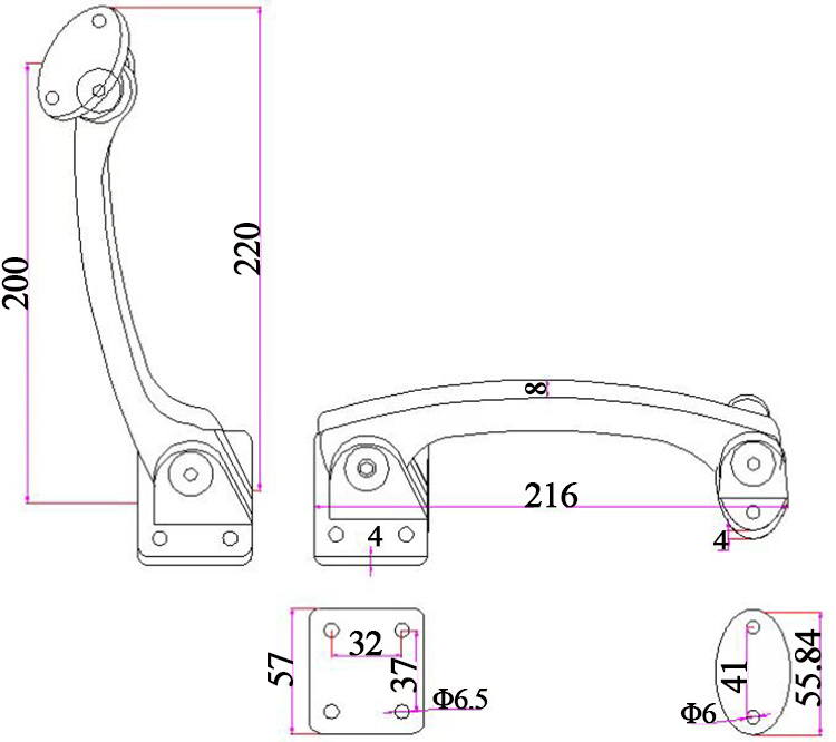 Sofa Headrest Hinge BM-017