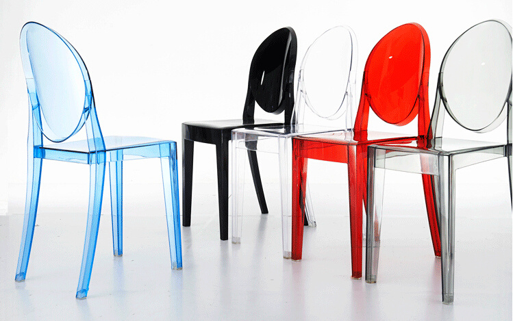 【Copy】 plastic chair modern dining chair dining room furniture