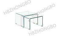 Bening Glass coffee table -ZBCT048 -Zhongbo
