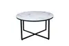 Metal Glass coffee table -ZB903W -Zhongbo